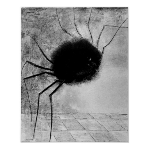 smiling_spider_by_odilon_redon_vintage_halloween_poster-rbbb4da3f5e8f4454bcf6c09a92b27fd0_v95y_8byvr_512